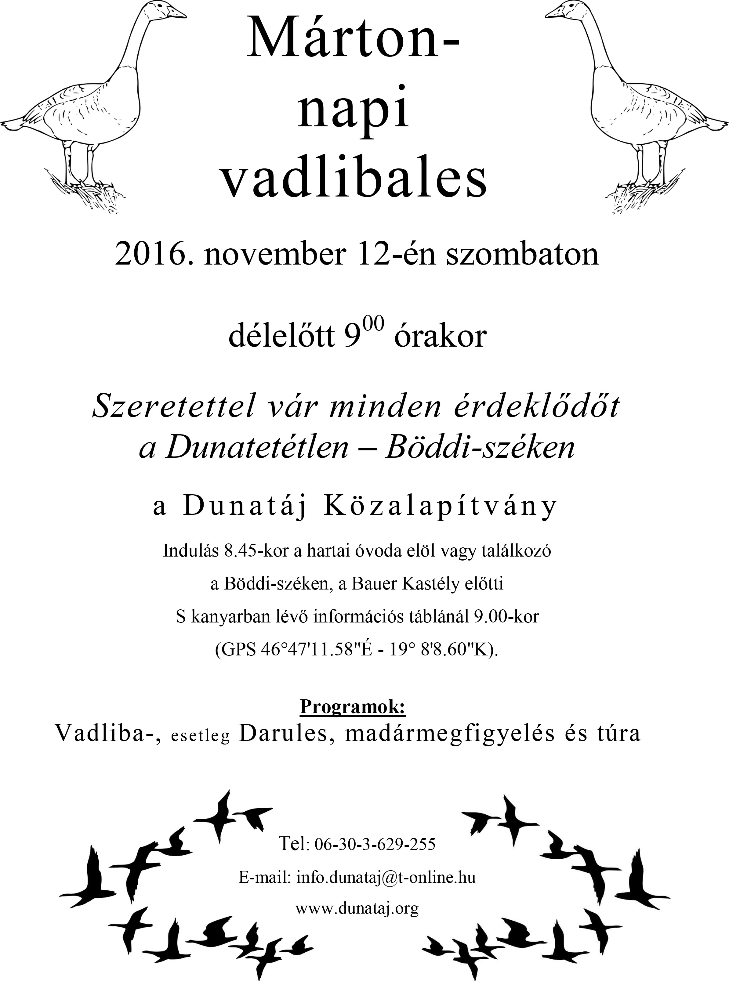 Márton Napi Vadlibales